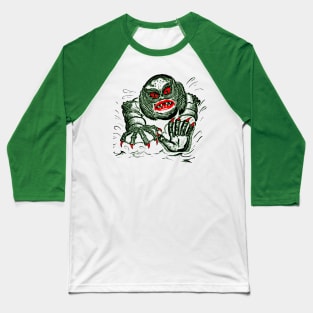 Vintage Halloween lagoon monster Baseball T-Shirt